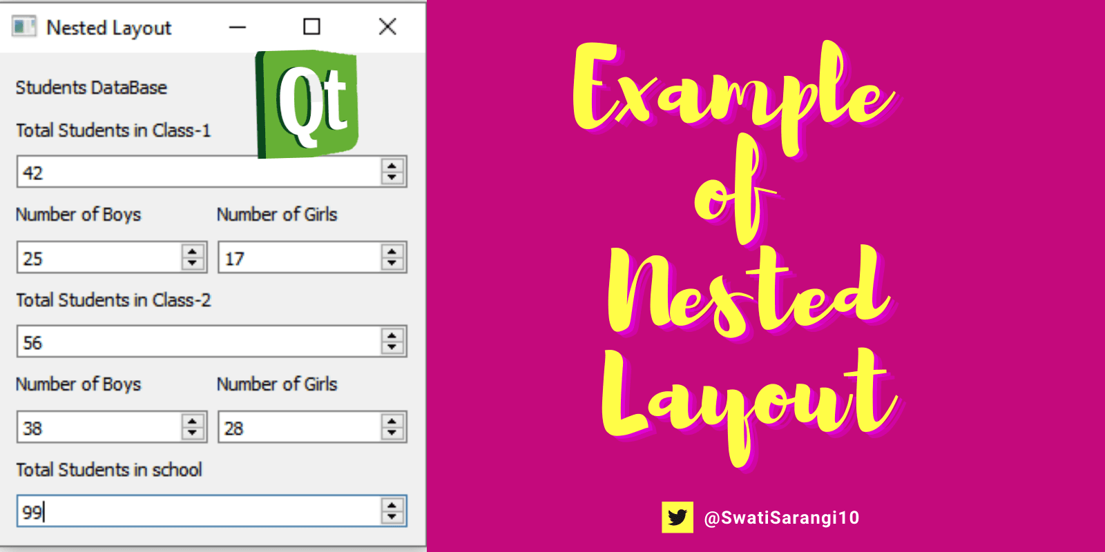 Example of Nested Layout